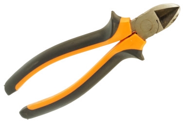 SIDE CUTTING PLIER 175MM HEAVY DUTY  BLACK