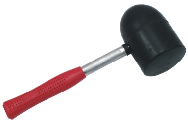 RUBBER MALLET 80MM 1.1KG METAL