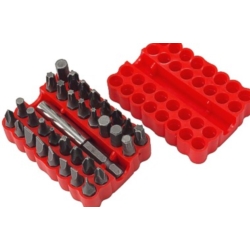 KOŃCÓWKI WKRĘTAKOWE 33 BITS CR-V MAGNETIC PZ x7 PH x7 SLx5 HEX x6 TORX x7