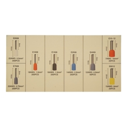 TULEJKI IZOLOWANE ZACISKOWE 1200X  0.5-10mm2