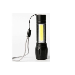 LATARKA LED COB 1W + CREE 2W 400mAh Li-ion USB