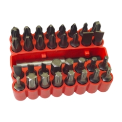 KOŃCÓWKI WKRĘTAKOWE 33 BITS CR-V MAGNETIC PZ x7 PH x7 SLx5 HEX x6 TORX x7