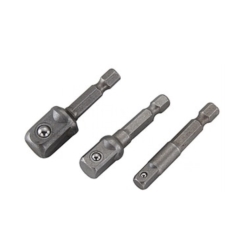 ADAPTERY DO WKRĘTARKI 1/2" 3/8" 1/4" HEX SHANK 3X