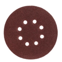 DISCOS ABRASIVOS CON VELCRO P100 125MM 8-HOLES 20X