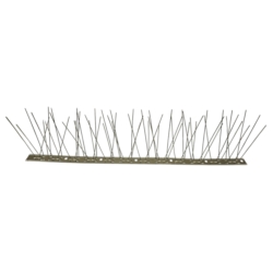 KOLCE NA PTAKI 10X 50CM STAINLESS BASE, SPIKES:6-4-6-4, W:8.5, H:11.8CM