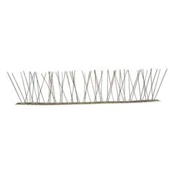 KOLCE NA PTAKI 10X 50CM STAINLESS BASE, SPIKES:6-4-6-4, W:8.5, H:11.8CM