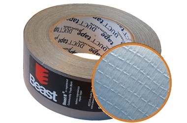 REPAIR TAPE 50MMx50M REINFORCED SILVER