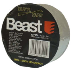 BUTYL TAPE 0,8MM x 50MM x 10M BUTYL