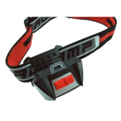 HEAD LAMP LED 3W+ 2red LED SENSOR 900mAh lithium USB