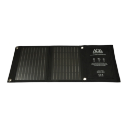 PANEL SOLARNY TURYSTYCZNY 60x23x2.5 CM 14W  DUAL USB OUTPUT 5V/2.1A