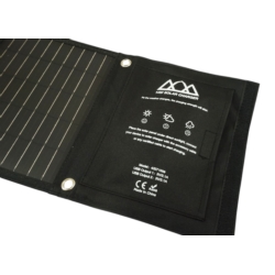 PANEL SOLARNY TURYSTYCZNY 60x23x2.5 CM 14W  DUAL USB OUTPUT 5V/2.1A