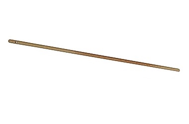 KIJ DO ULICÓWEK WOOD 150CM, FI22MM