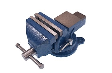 PARALLEL BENCH VICE SWIVEL STEEL 100MM 5.5KG