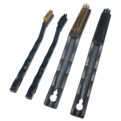 JUEGO DE CEPILLOS 2X 40MM + 2X 85MM BRASS + NYLON