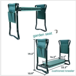 AGENOUILLOIR/TABOURET DE JARDIN 59x27x49CM