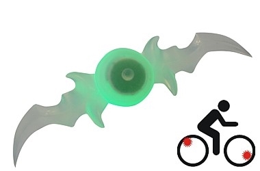 LAMPA LED NA SZPRYCHY KOŁA LED BIKE 3-FUNCT. PP no batteries