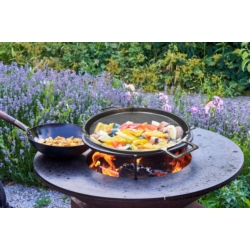 CAST-IRON PAN 6,5X55CM 25KG GRILL MASTER