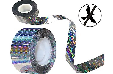 RUBAN ANTI-OISEAUX 48MMx50M HOLOGRAPHIC TWO SIDED