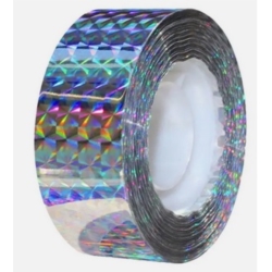 SCARE TAPE 48MMx50M HOLOGRAPHIC TWO SIDED