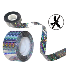 SCARE TAPE 48MMx50M HOLOGRAPHIC TWO SIDED