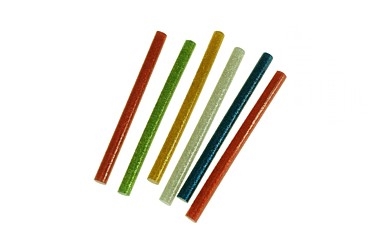 GLUE STICKS 7.2x100MM  6X COLOR GLITTER