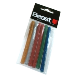 GLUE STICKS 7.2x100MM  6X COLOR GLITTER