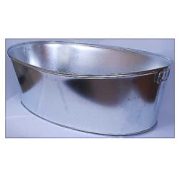 BANERA DE ACERO GALVANIZADO 75L OVAL