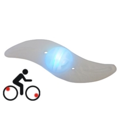 LAMPA LED LED BIKE 3-FUNCT. PP no batteries